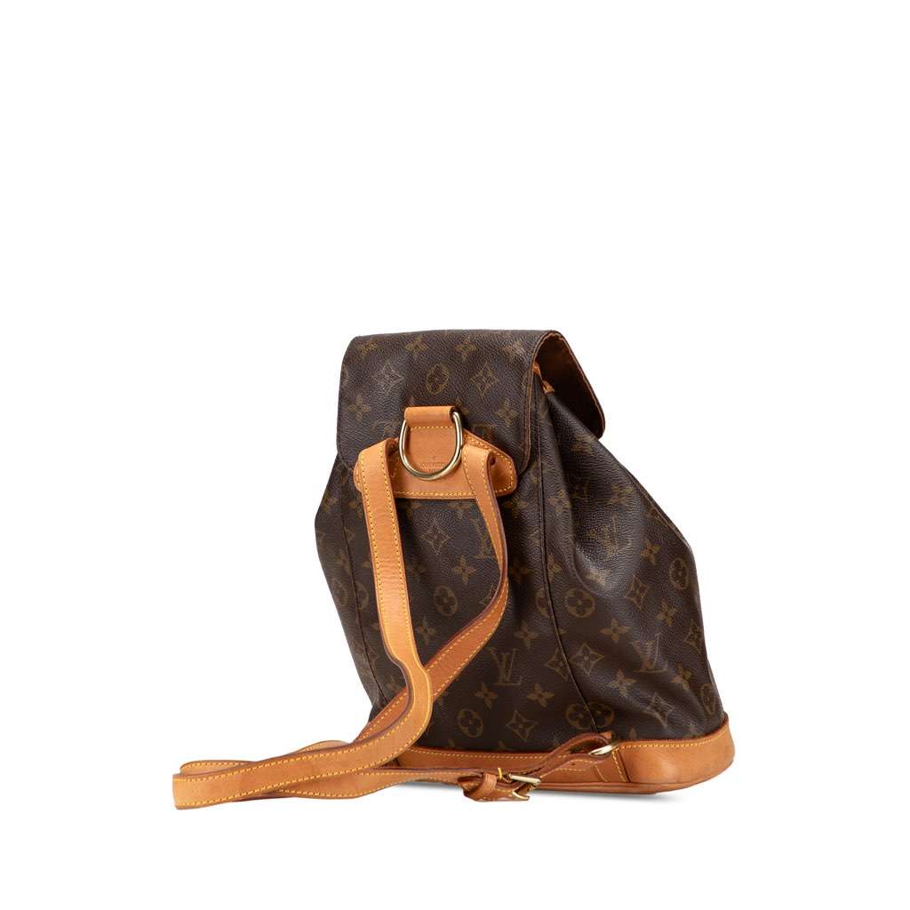 Louis Vuitton Monogram Montsouris PM - Back view