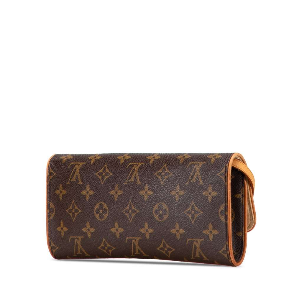 Louis Vuitton Monogram Pochette Twin GM - Back view