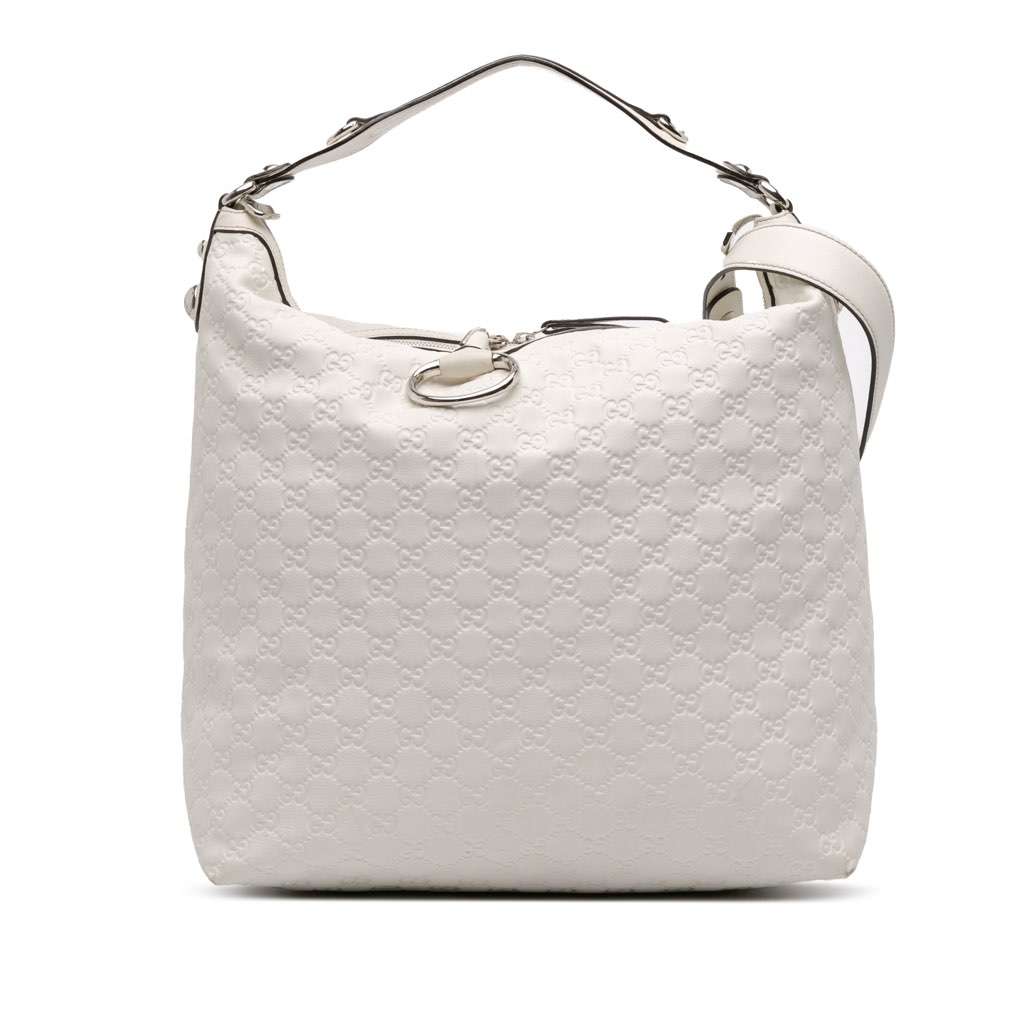 Gucci Large Guccissima Icon Bit Hobo