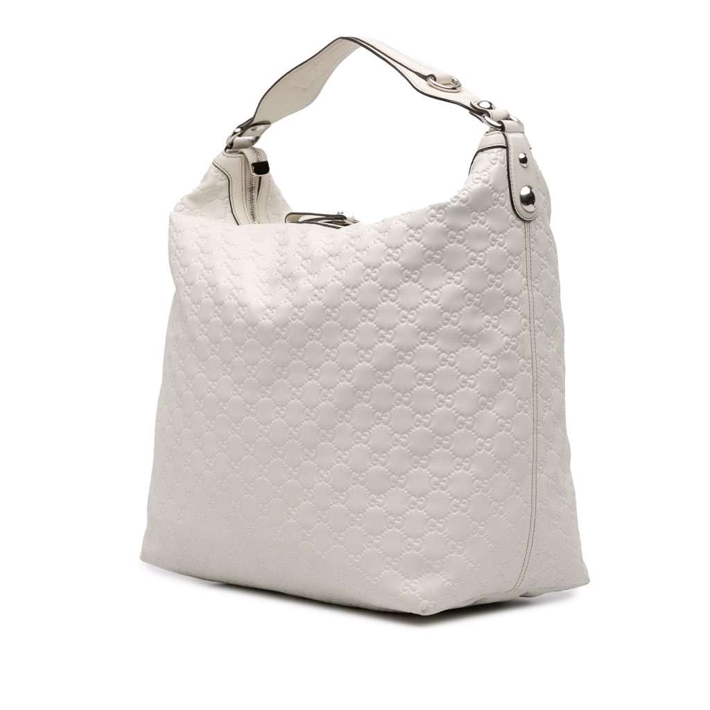 Gucci Large Guccissima Icon Bit Hobo - Back view