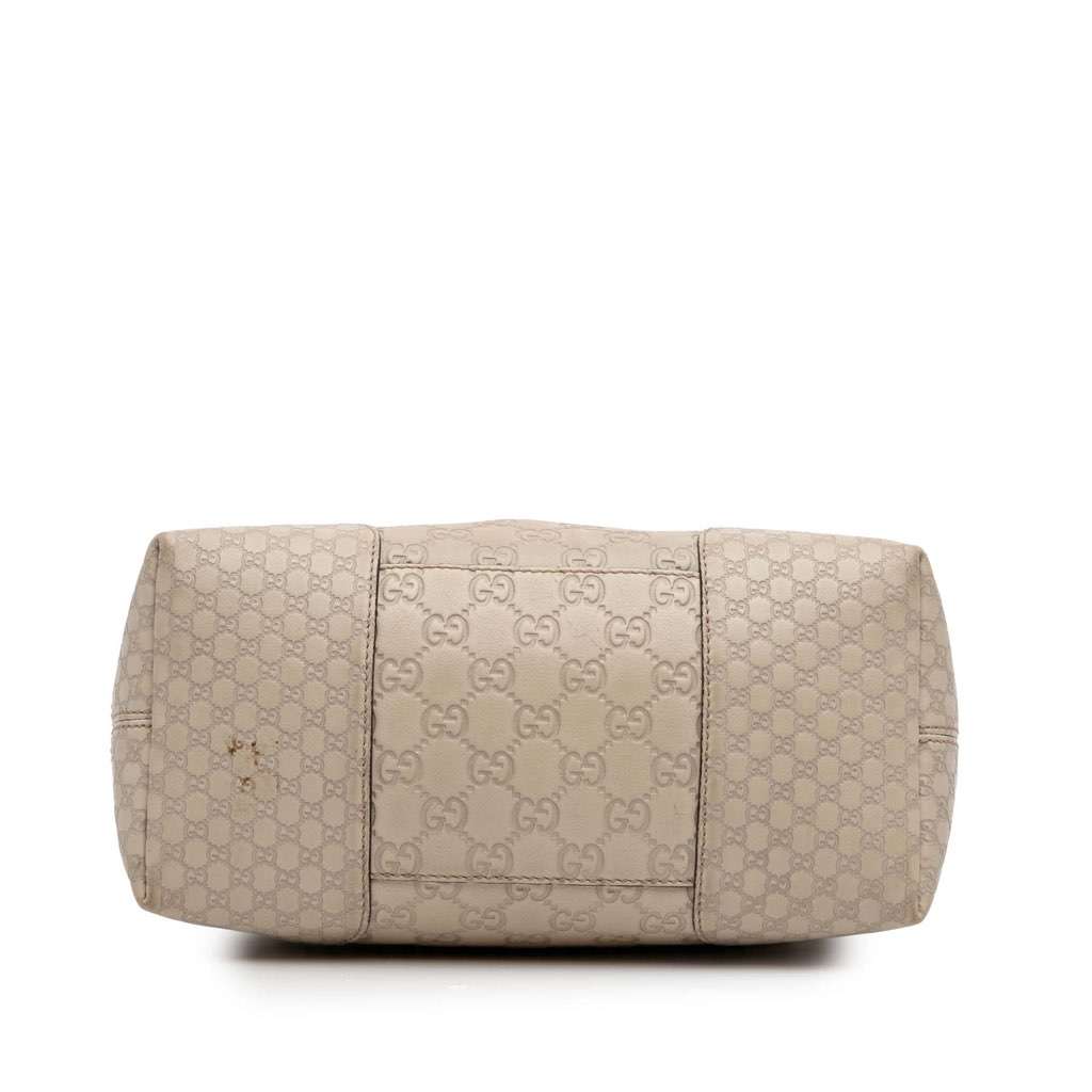 Gucci Medium Guccissima Bree Fold Over Tote - Image 6