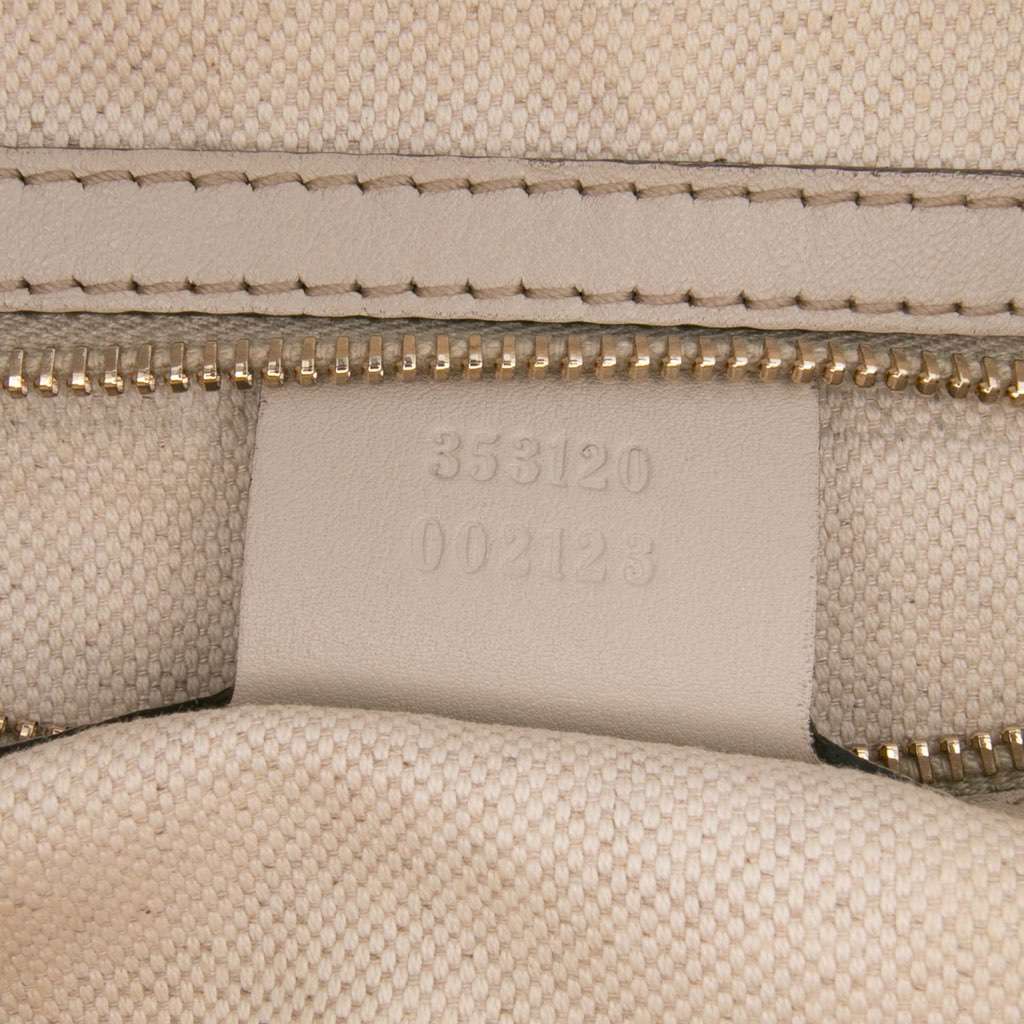 Gucci Medium Guccissima Bree Fold Over Tote - Detail 1