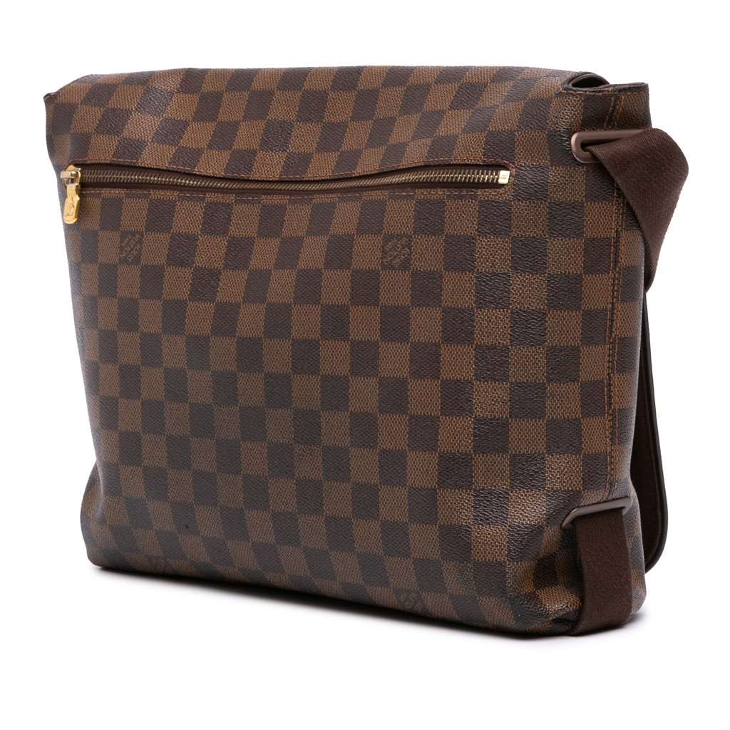 Louis Vuitton Damier Ebene Brooklyn MM - Back view
