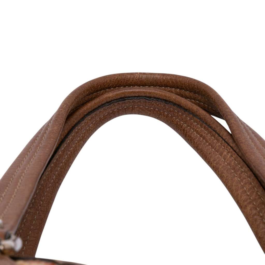 Gucci GG Straw Libeccio Sunset Tote - Image 11