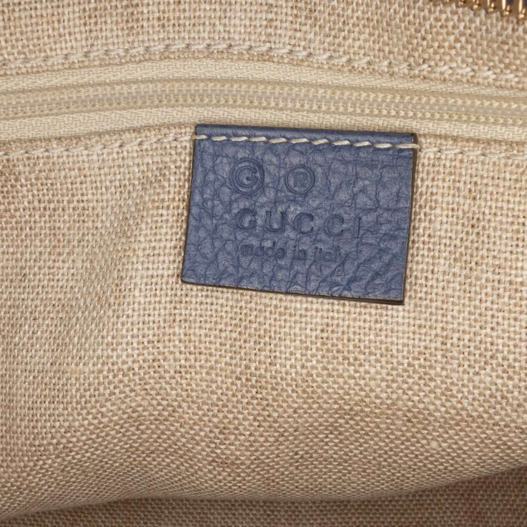 Gucci Small GG Canvas Bree Satchel - Side view