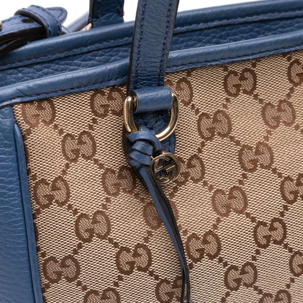 Gucci Small GG Canvas Bree Satchel - Image 11