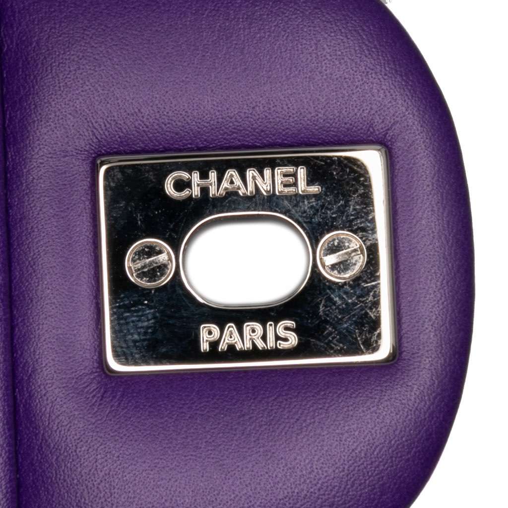 Chanel Mini Square Classic Patent Single Flap - Detail 2