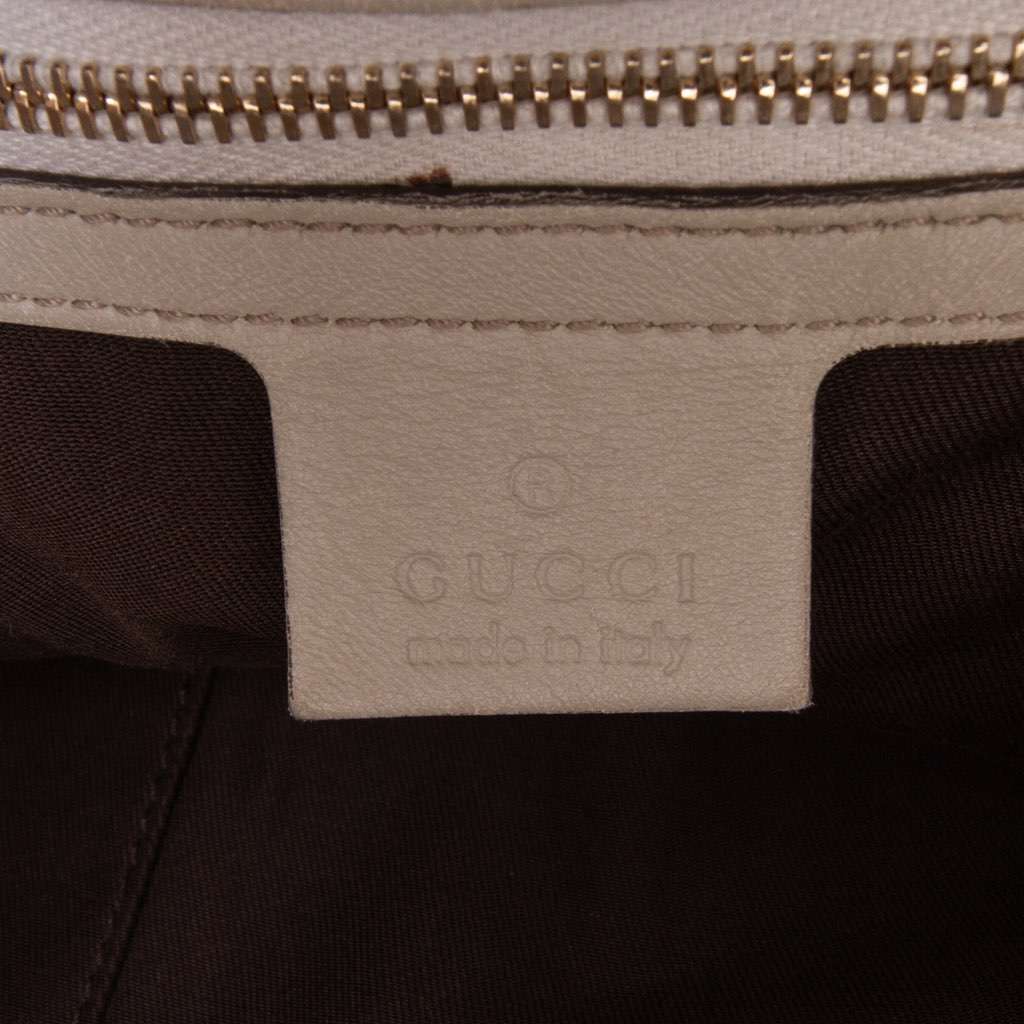 Gucci Medium GG Canvas Bamboo Indy Hobo - 5