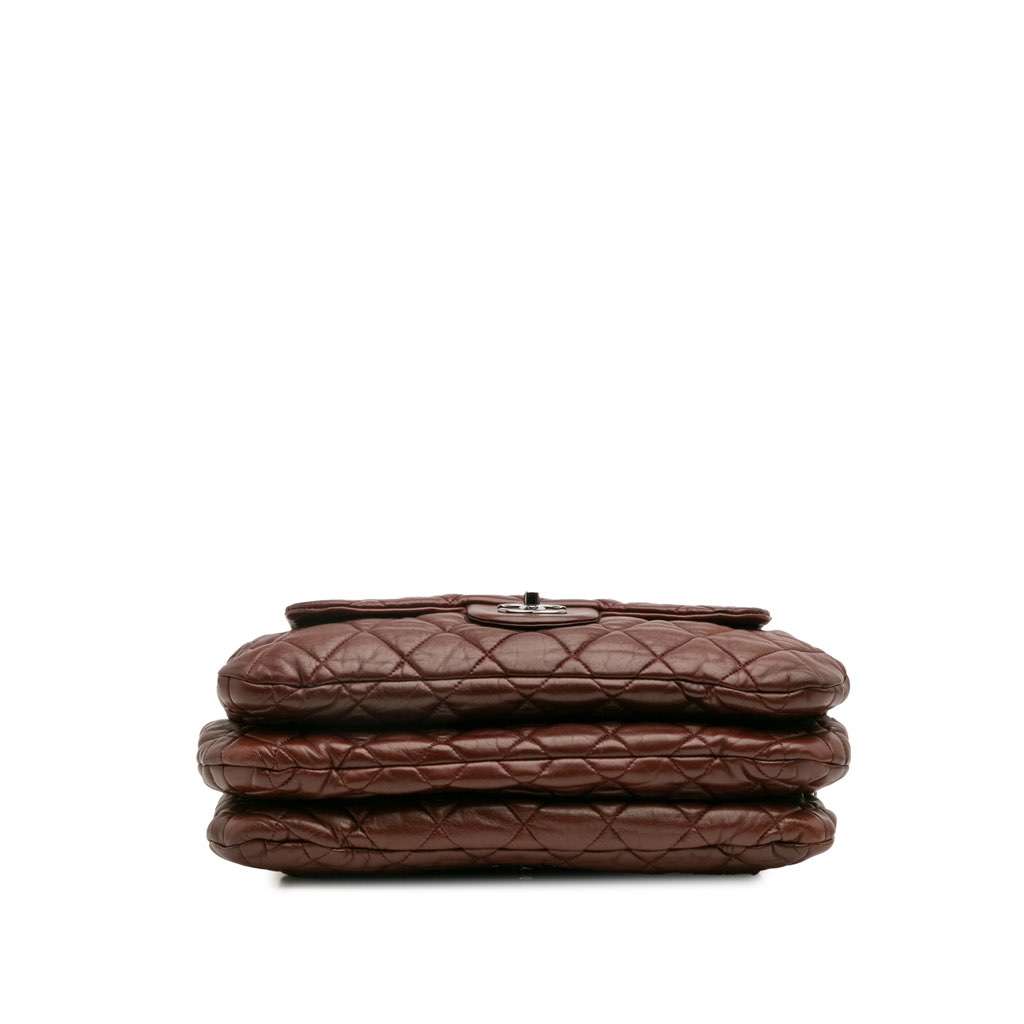 Chanel Maxi Quilted Lambskin 3 Tote - 3