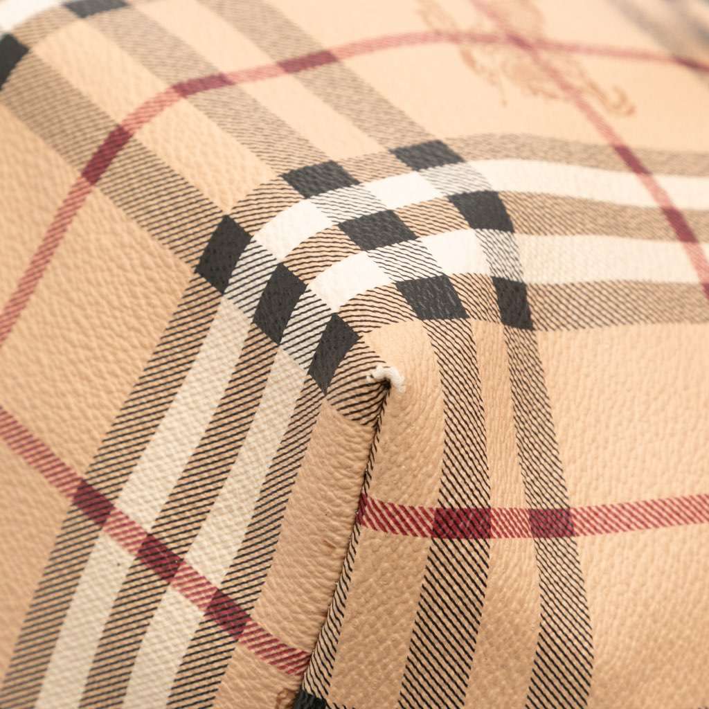 Burberry Medium Haymarket Check Coated Canvas Salisbury Tote - Image 11