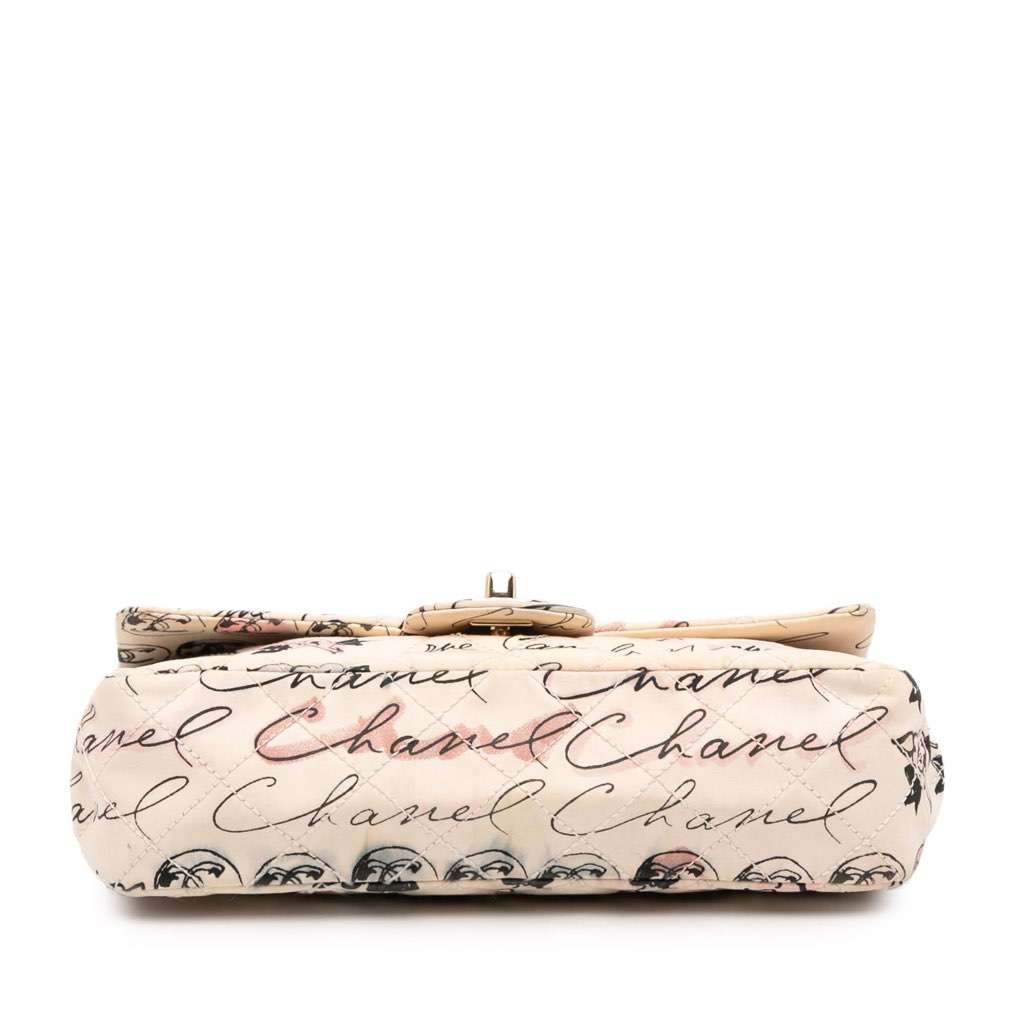 Chanel Small Quilted Nylon Printed Rue Cambon Flap - Image 6