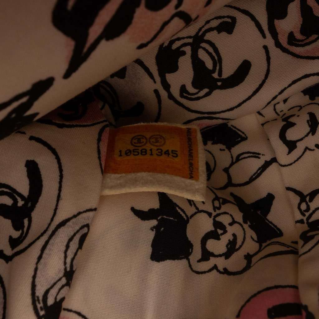 Chanel Small Quilted Nylon Printed Rue Cambon Flap - Detail 1