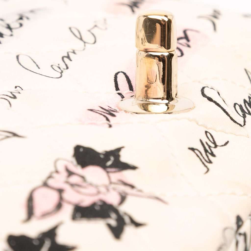 Chanel Small Quilted Nylon Printed Rue Cambon Flap - Image 12