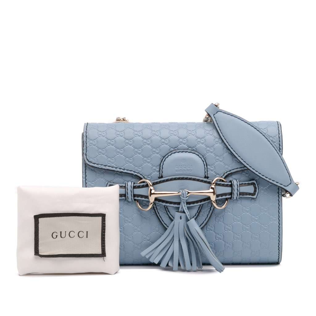 Gucci Mini Microguccissima Emily Crossbody - Image 14