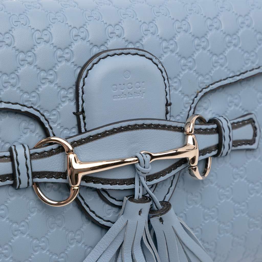 Gucci Mini Microguccissima Emily Crossbody - Image 10