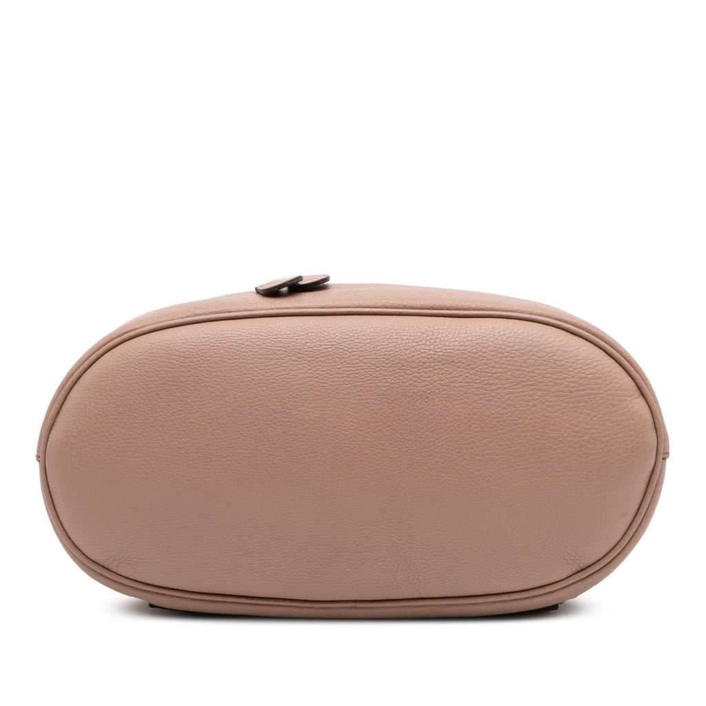 Gucci Small Pebbled Calfskin Soho Drawstring Backpack - 3