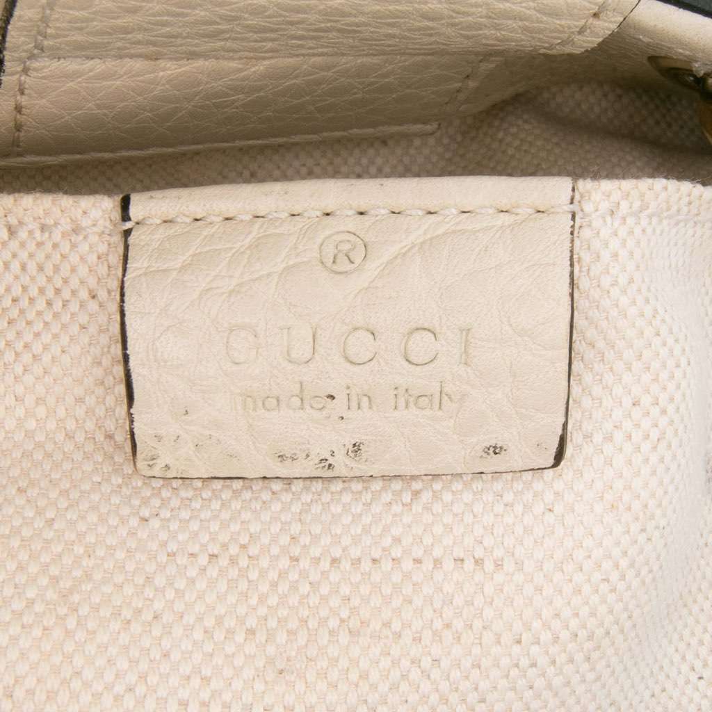 Gucci Mini Calfskin Bamboo Shopper Satchel - 5