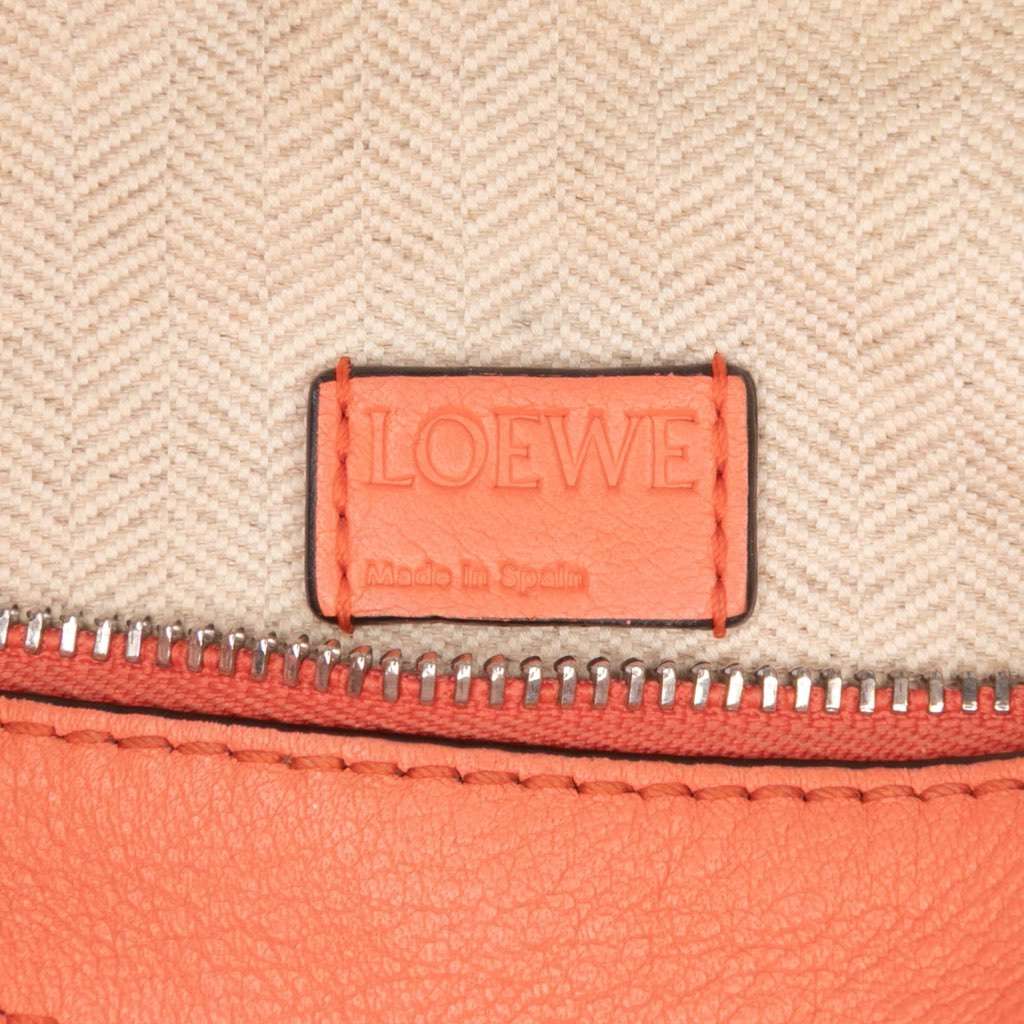 Loewe Mini Calfskin Puzzle Satchel - Side view
