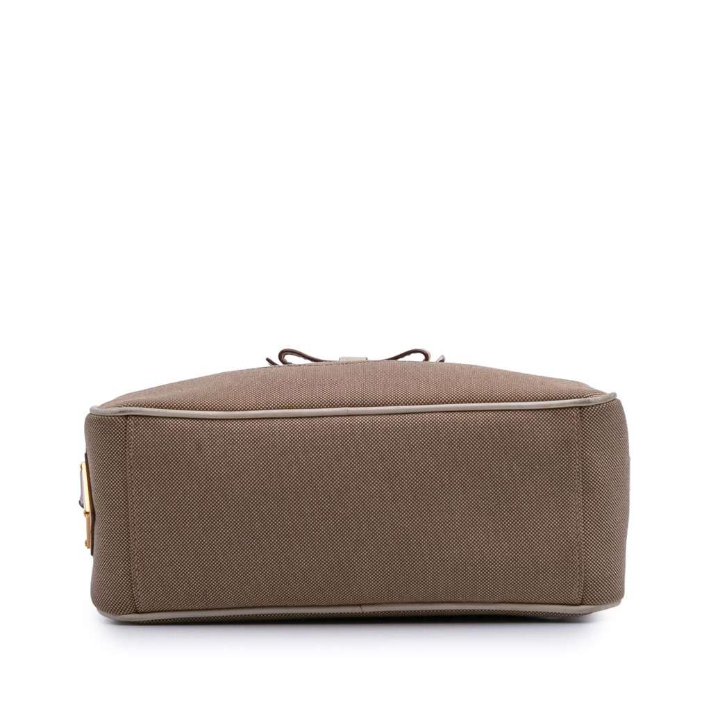 Prada Canvas Canapa Logo Crossbody - Image 6