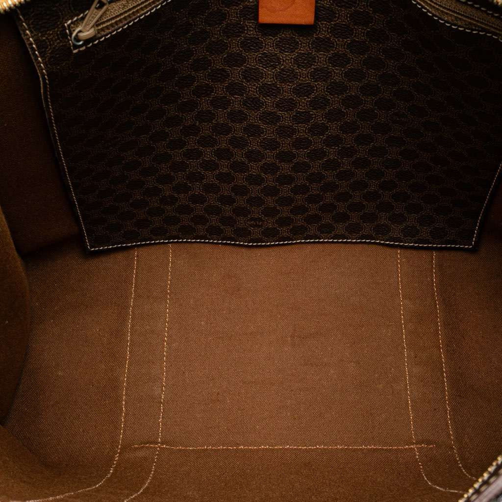 Celine Macadam Coated Canvas Tote - 4