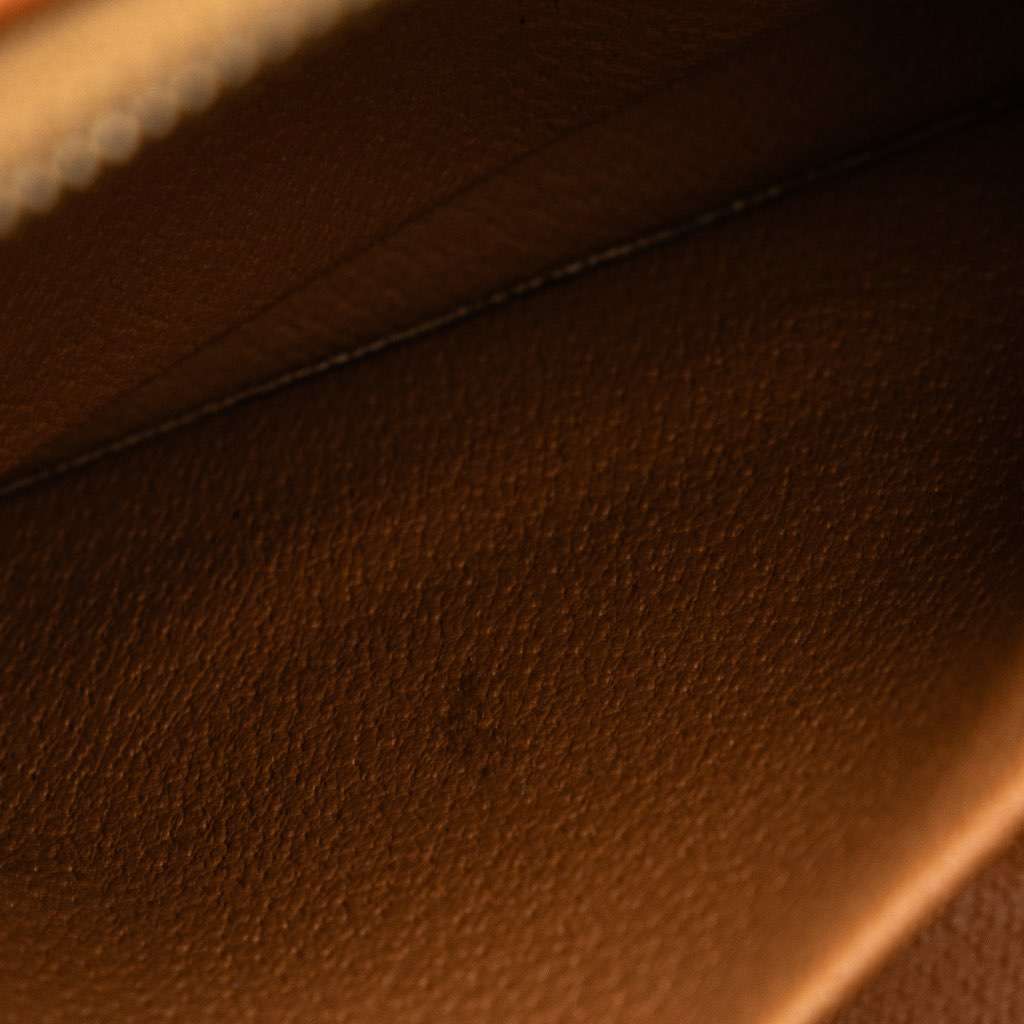 Celine Macadam Coated Canvas Clutch - Side view