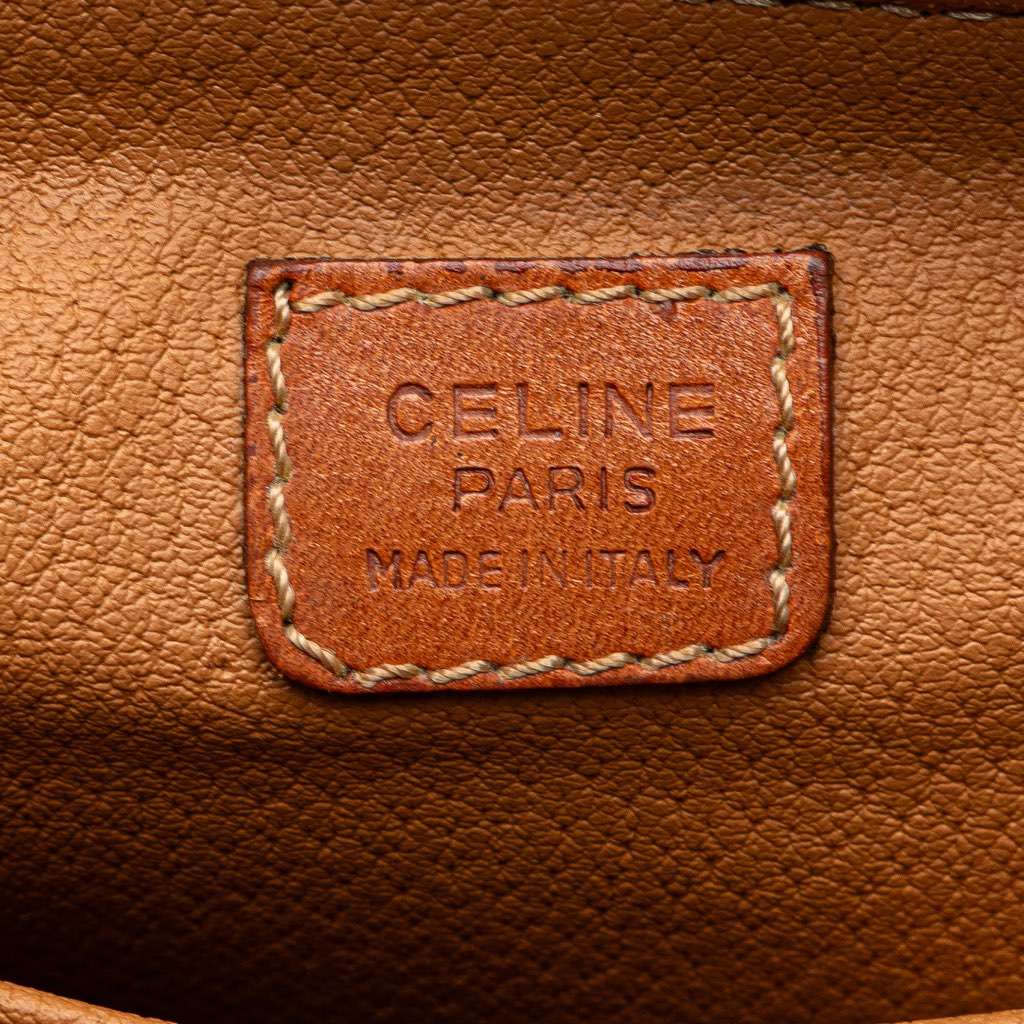 Celine Macadam Coated Canvas Clutch - Detail 1