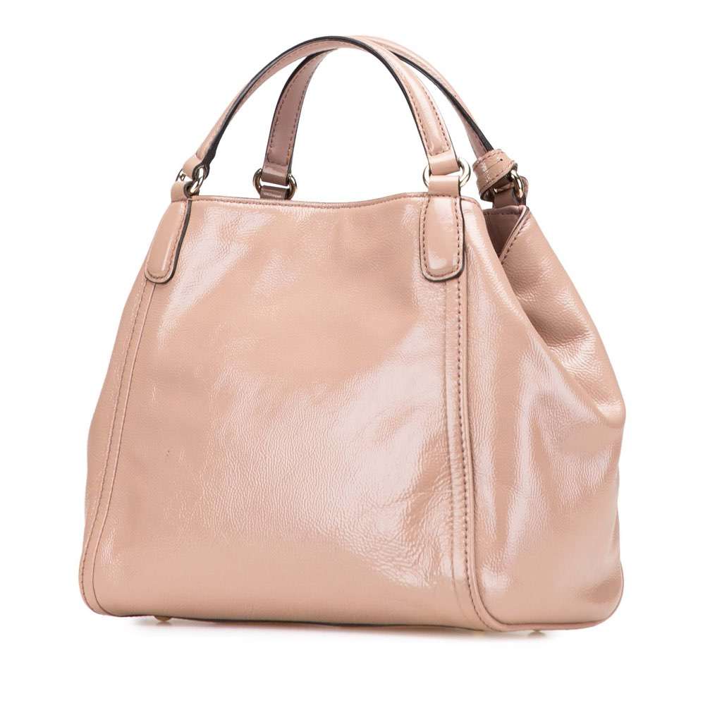 Gucci Small Patent Soho Satchel - 2