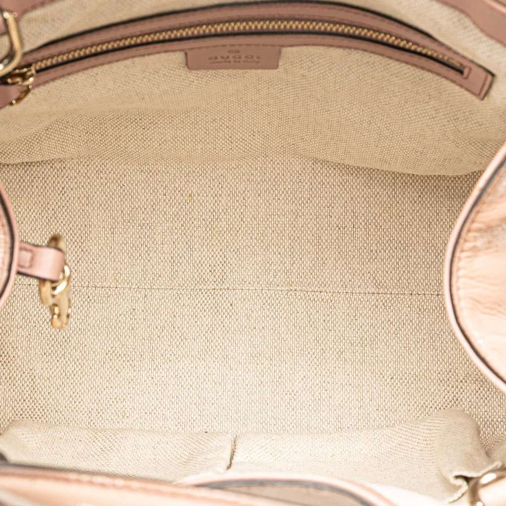 Gucci Small Patent Soho Satchel - 4