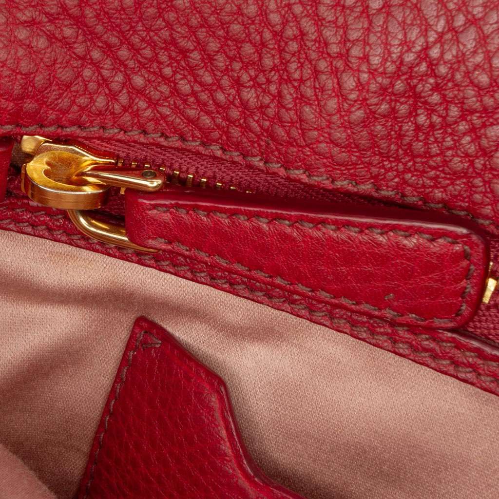 Miu Miu Goatskin Madras Satchel - Detail 2