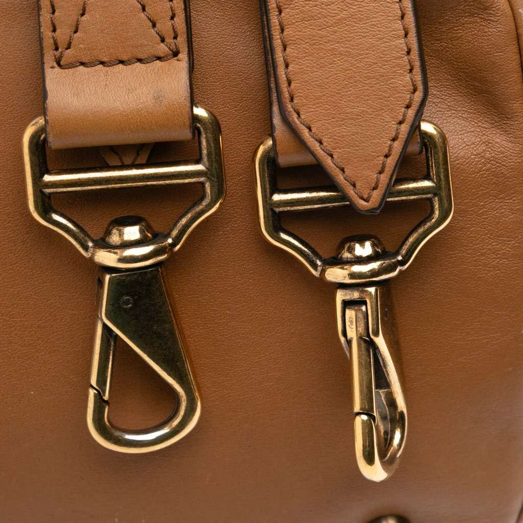 Burberry House Check Canvas Brecon Satchel - Image 16