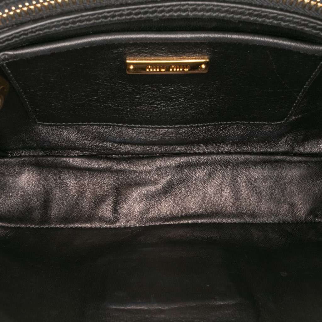 Miu Miu Leopard Print Calfskin Hair Crossbody - 4