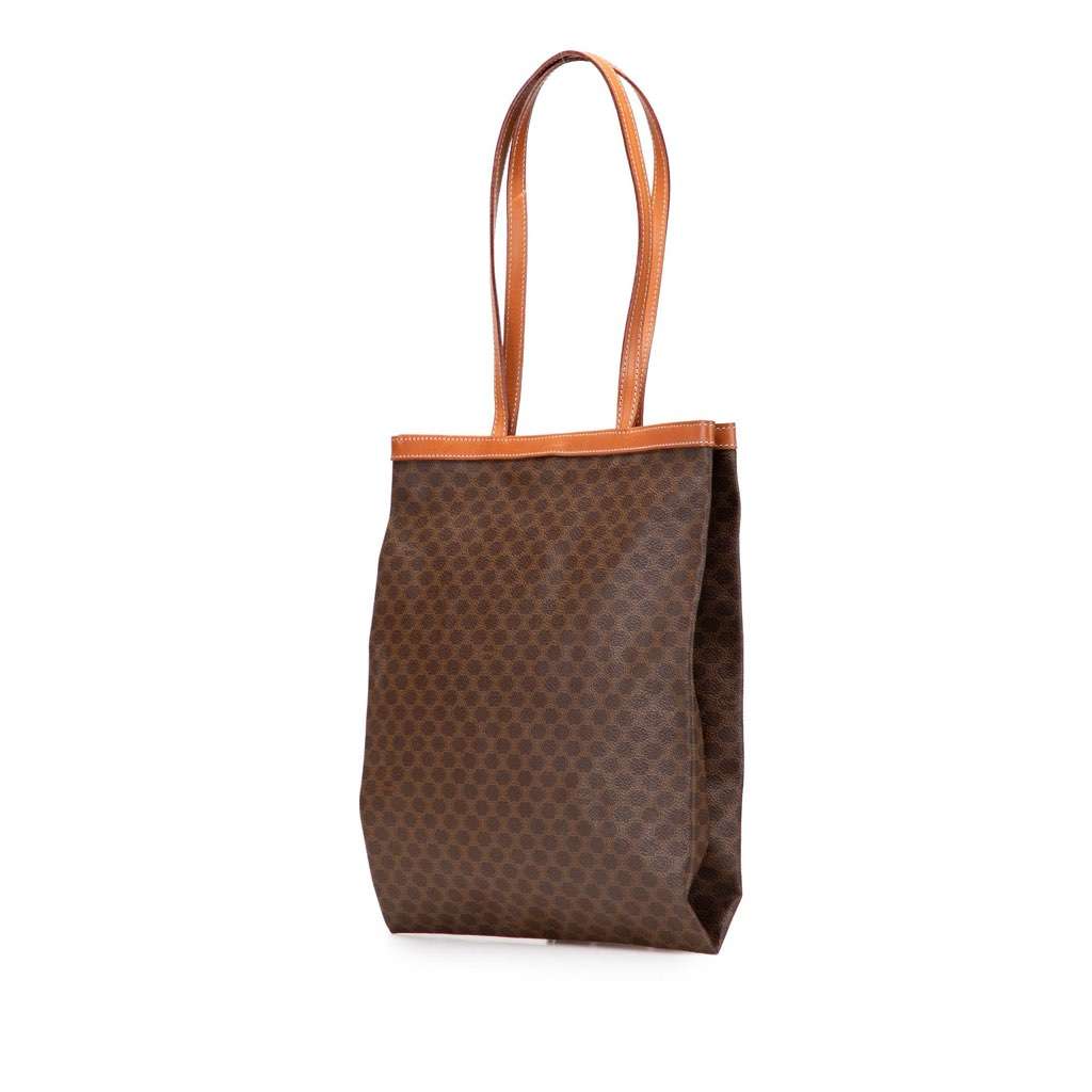 Celine Macadam Coated Canvas Tote - 2