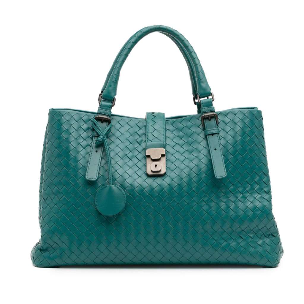 Bottega Veneta Medium Nappa Intrecciato Roma Tote