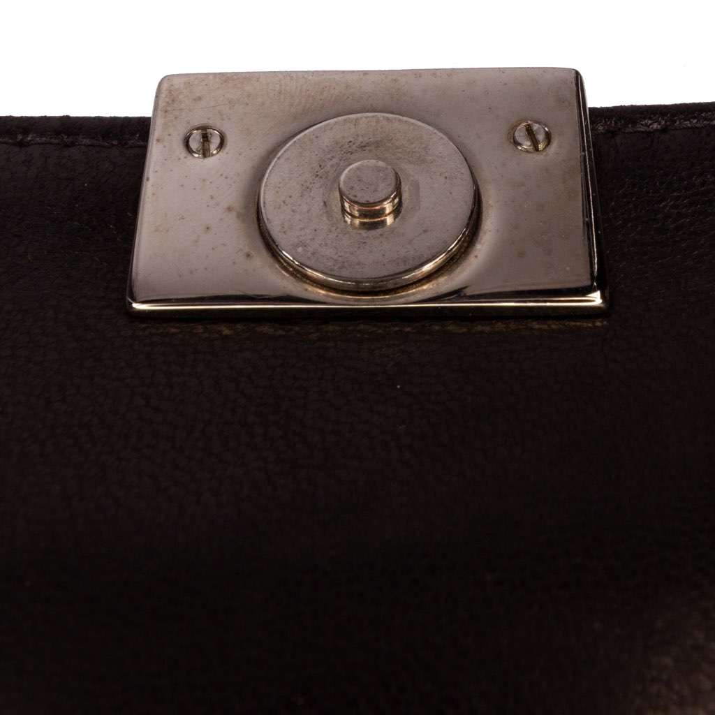 Chanel Quilted Lambskin Chocolate Bar Shoulder Bag - Image 14