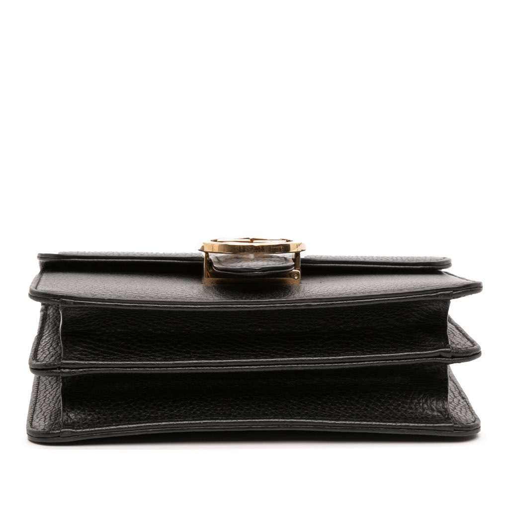 Gucci Small Dollar Calfskin Interlocking G Crossbody - 3