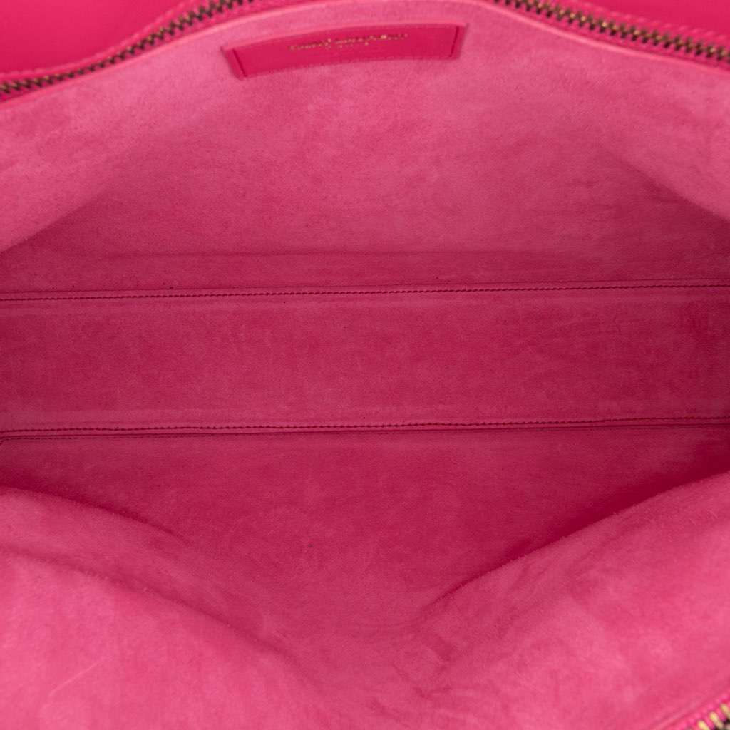 Saint Laurent Small Leather Sac De Jour Satchel - Side view