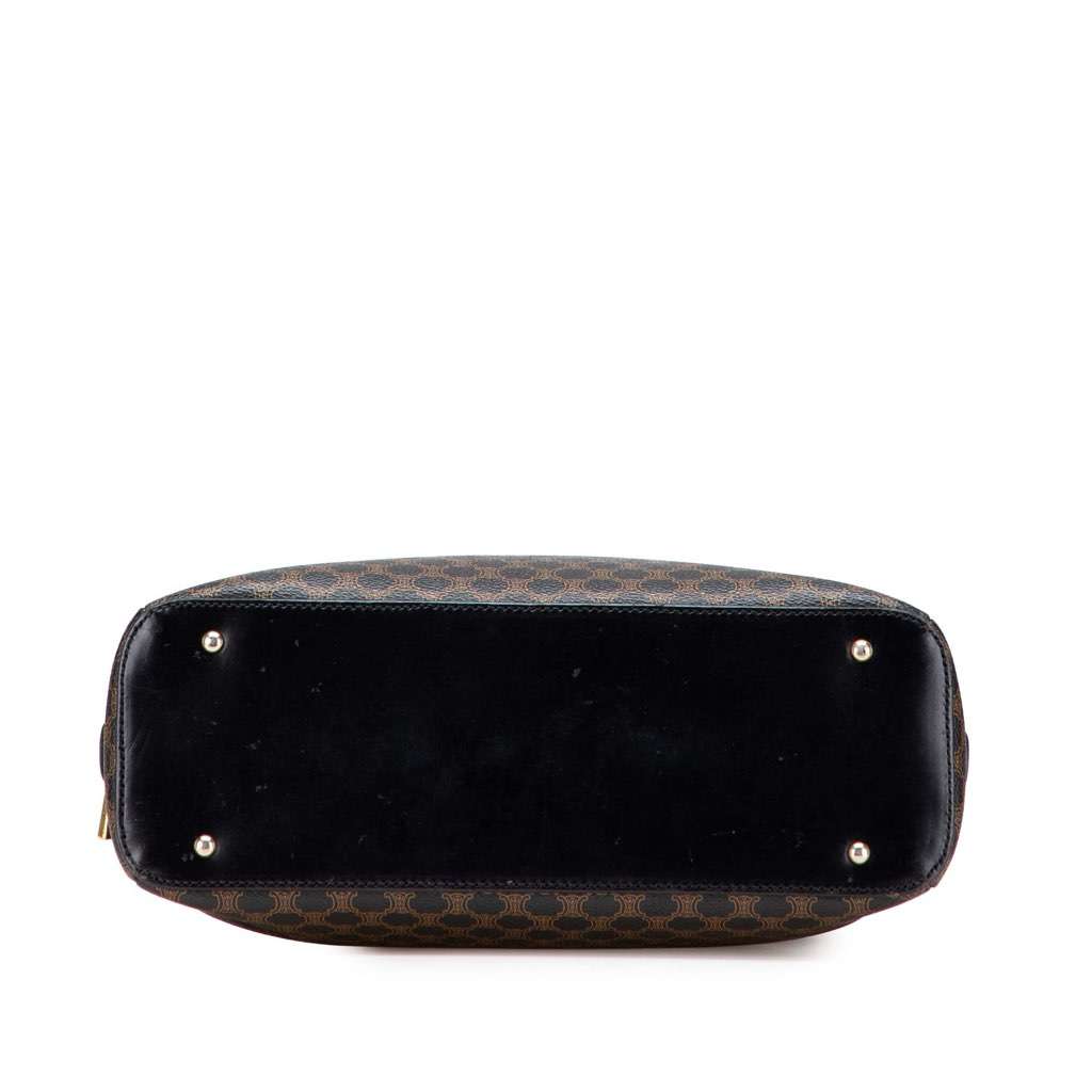 Celine Macadam Coated Canvas Handbag - 3