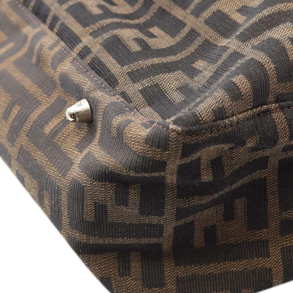 Fendi Large Zucca Canvas Twins Tote - 5