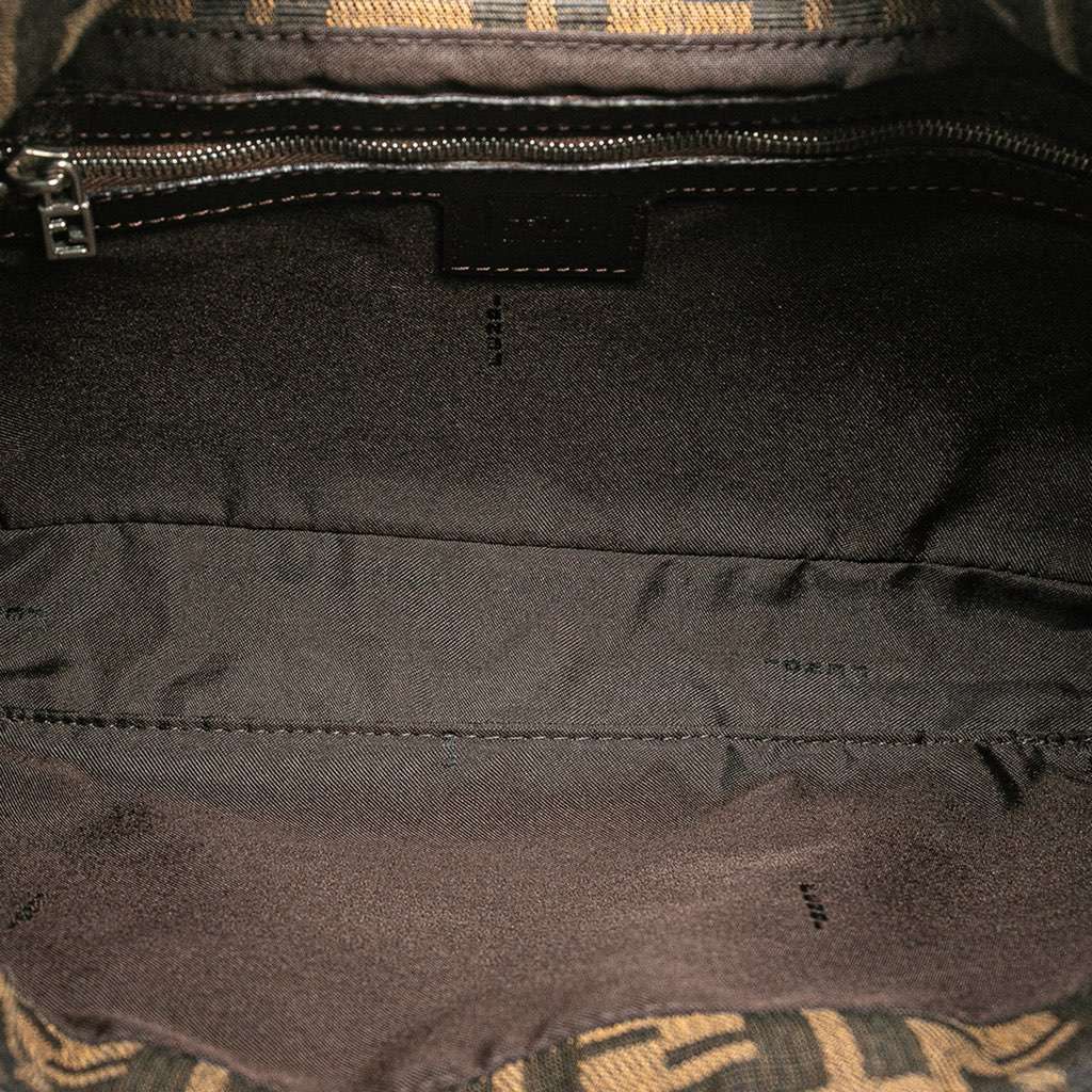Fendi Zucca Canvas Shoulder Bag - 4