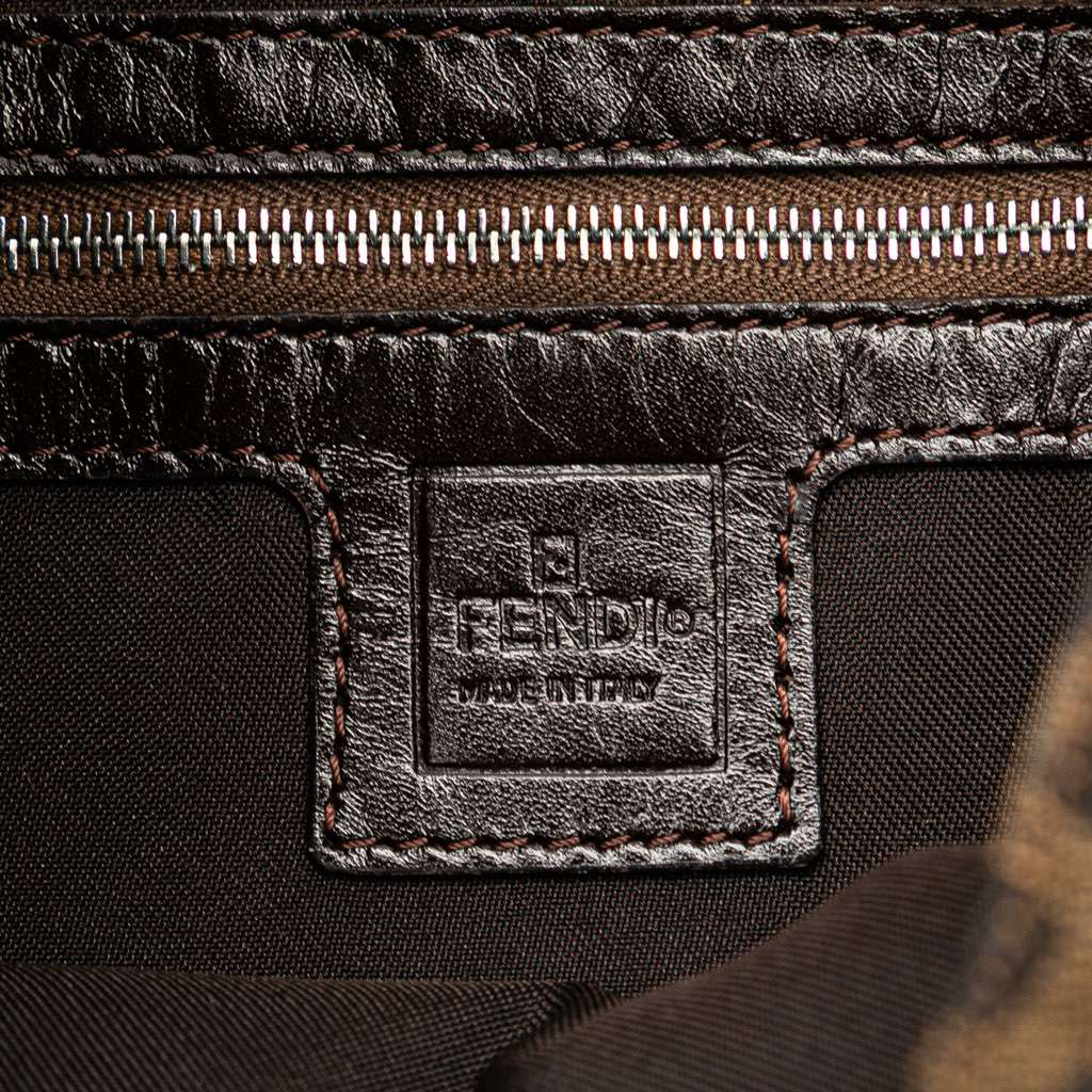 Fendi Zucca Canvas Shoulder Bag - 5