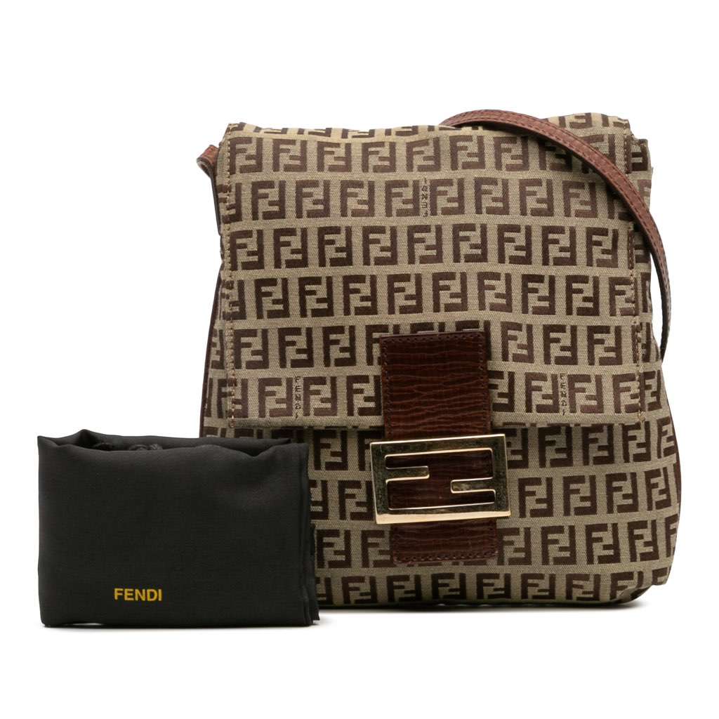 Fendi Zucchino Canvas Crossbody - Image 14
