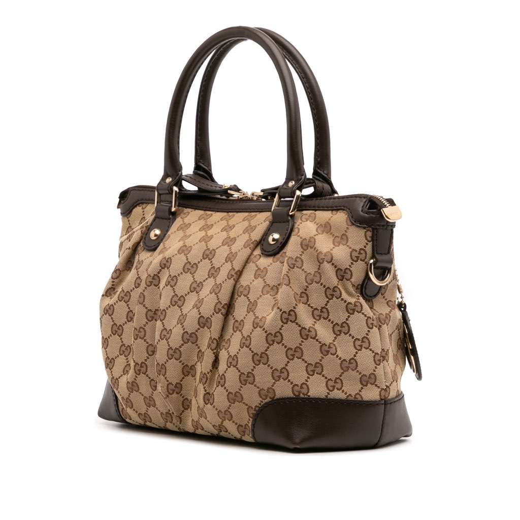 Gucci GG Canvas Sukey Satchel - 2