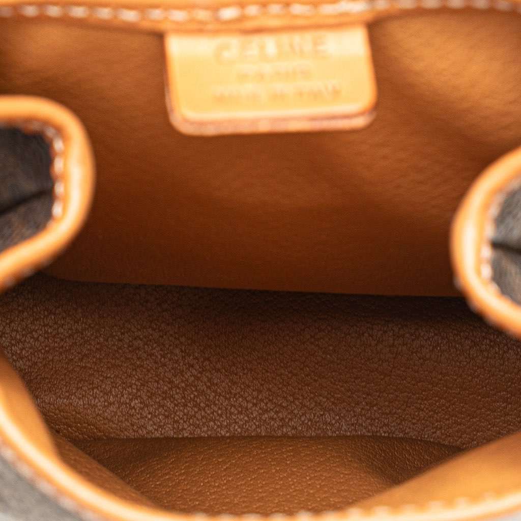 Celine Mini Macadam Coated Canvas Twin Backpack - 4