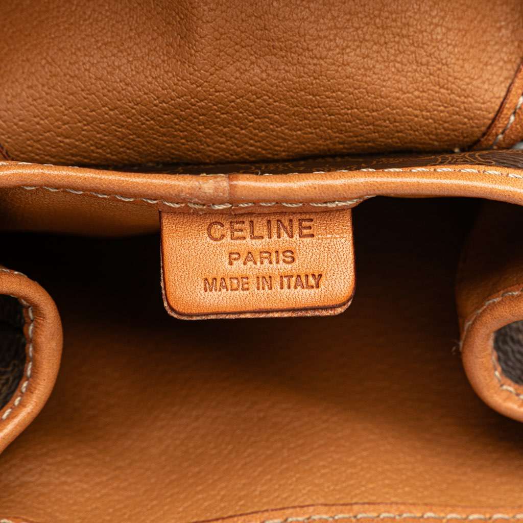 Celine Mini Macadam Coated Canvas Twin Backpack - 5