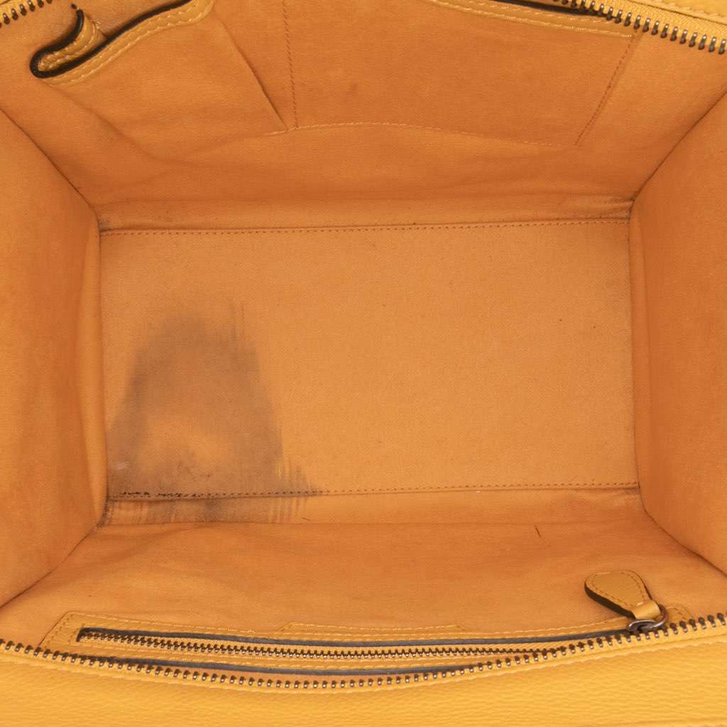 Celine Mini Drummed Calfskin Luggage Tote - 4