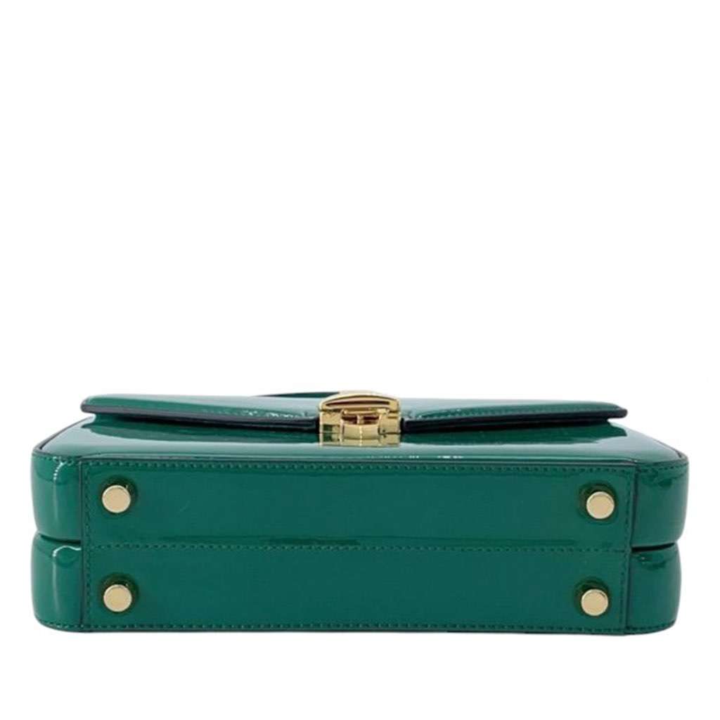 Gucci Mini Patent Sylvie 1969 Top Handle Bag - Image 6