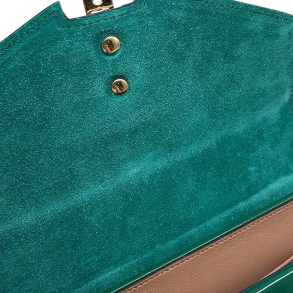 Gucci Mini Patent Sylvie 1969 Top Handle Bag - Image 12