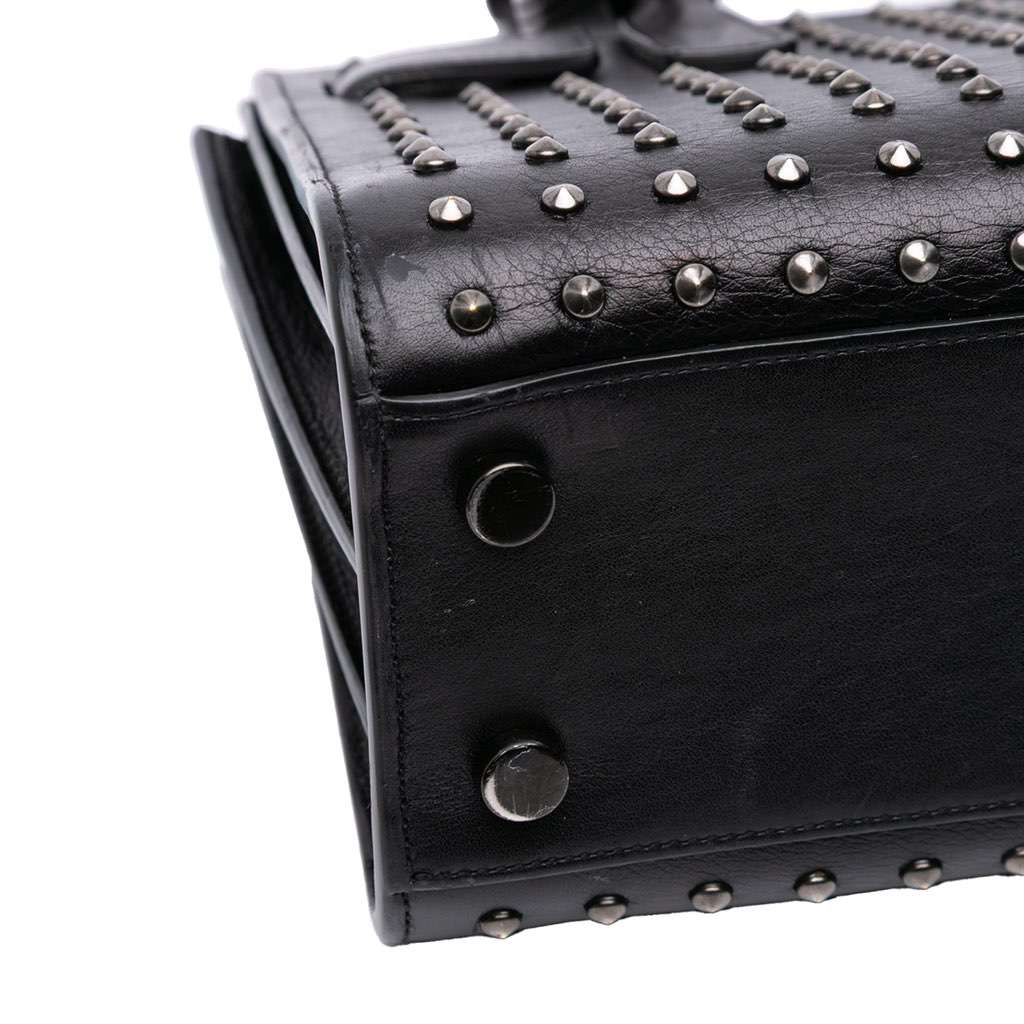 Saint Laurent Nano Studded Leather Sac de Jour Satchel - Detail 2