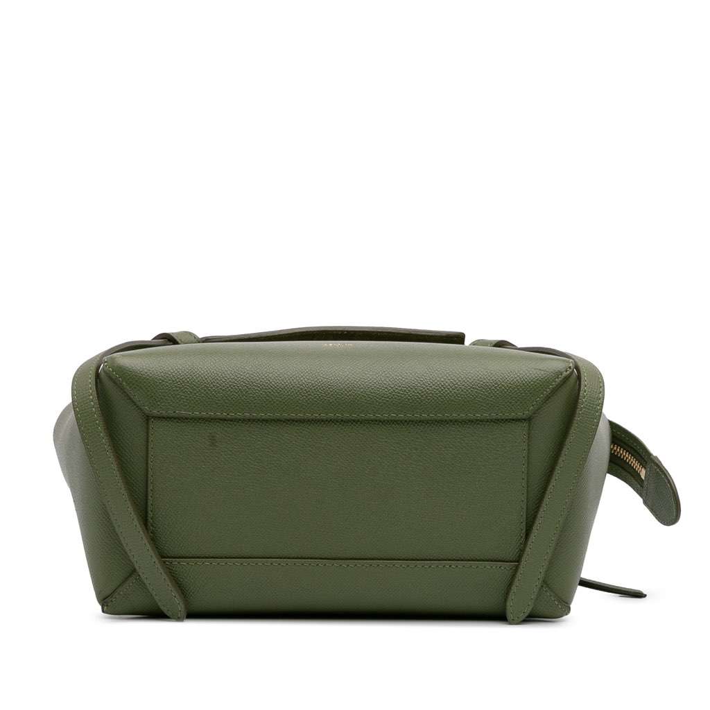 Celine Micro Leather Belt Satchel - 3