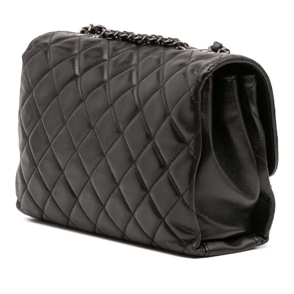 Chanel Small Quilted Lambskin Coco Loop Flap - Back view